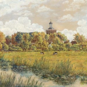 Gezicht op Workum 1942