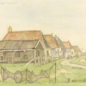 Vissershuisje op Koehool 1961