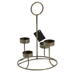 Waxinestandaard Goud