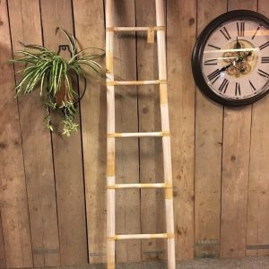 Ladder Bamboo Whitewash