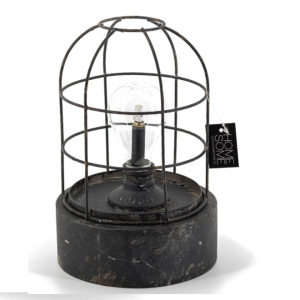 Metalen Stolp met LED lamp