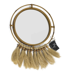 Spiegel met jute groot