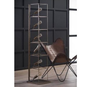 Vloerlamp Cubes brons