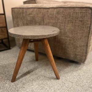 Bijzettafel Mount Everest white Granito