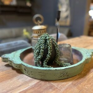 Schaal Medaillon olijf